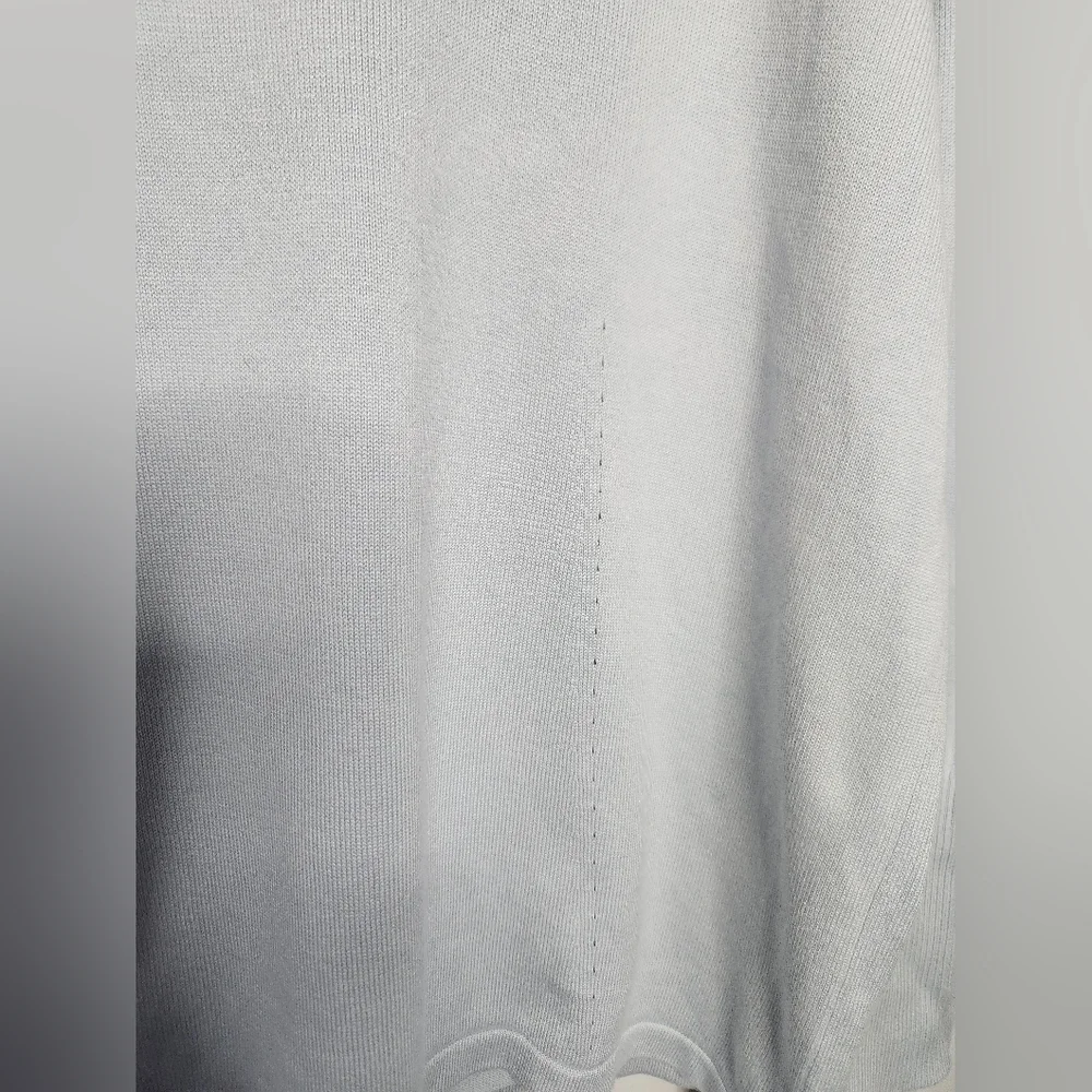 J. McLaughlin Light Baby Blue Mock Neck Sweater Size XLarge